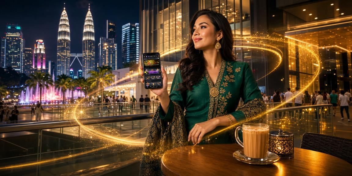 Aplikasi kasino dan sukan Kuala Lumpur dengan reka bentuk mudah alih gaya Malaysia