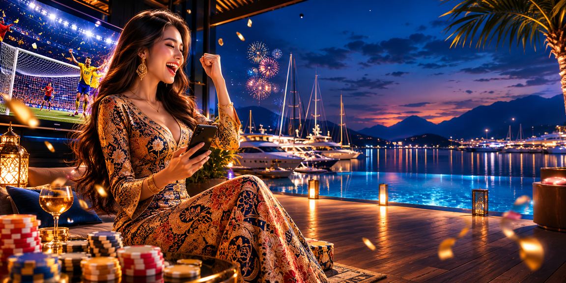 Pengguna mengakses platform pertaruhan 22b dari Langkawi Malaysia dengan mudah