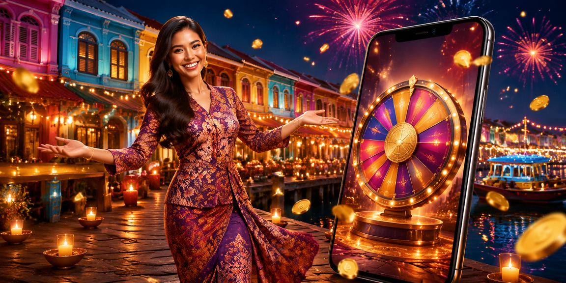 Roulette Penang dengan corak batik dan suasana kasino Malaysia yang eksklusif