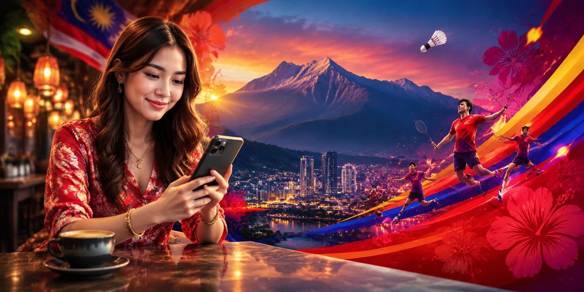 Pengguna Sabah bermain kasino mudah alih dengan corak budaya tempatan